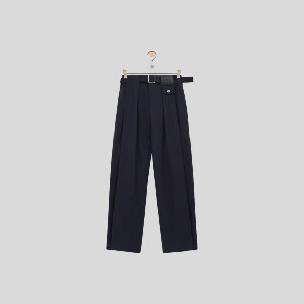 로에베 코튼 실크 트라우저