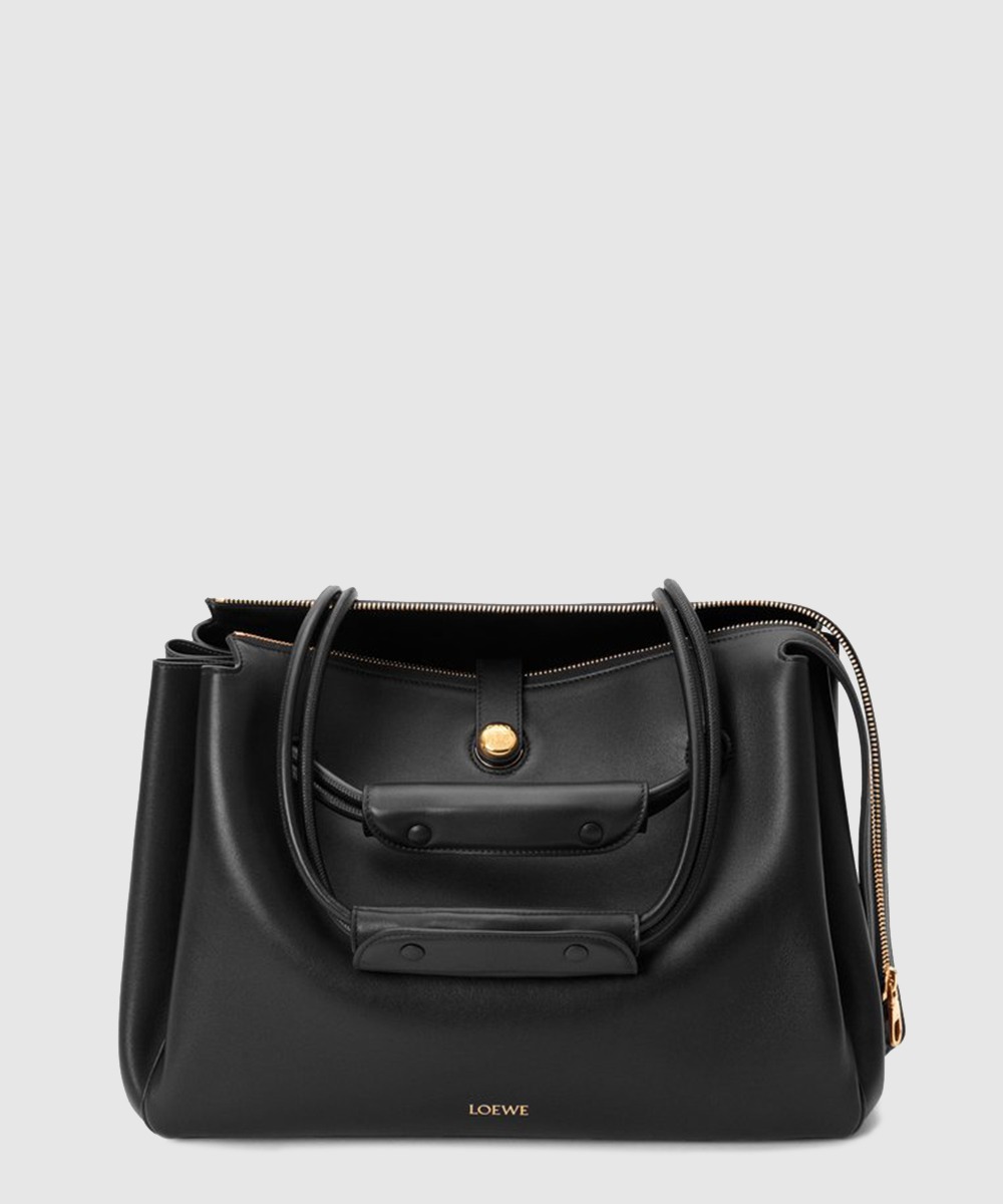 로에베 라지 마드리드백 유연한 카프스킨