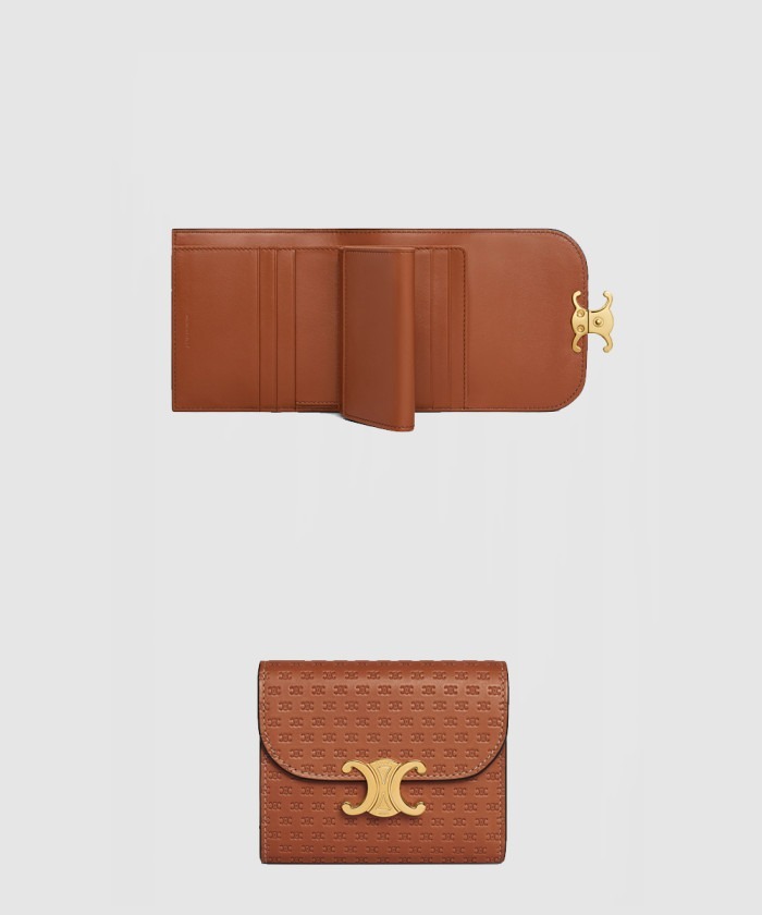 셀린느 트리오페 반지갑 10D783