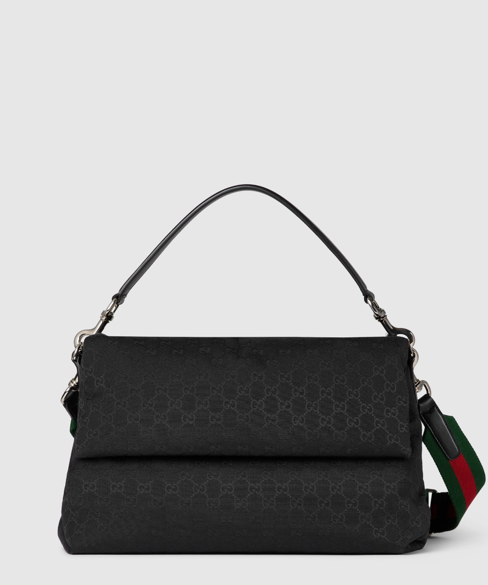 구찌 웹 디테일의 미디엄 GG 크로스백 ‎821616