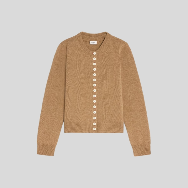 셀린느 헤리티지 캐시미어 트윈세트 가디건