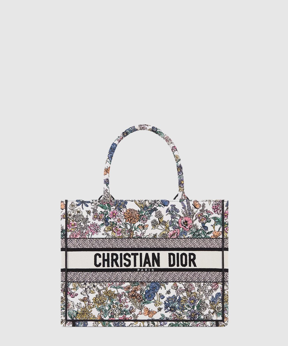 디올 북 토트백 미듐 M1296