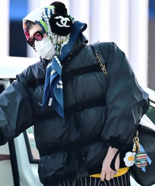 샤넬 플로럴 하이 주얼리 스카프