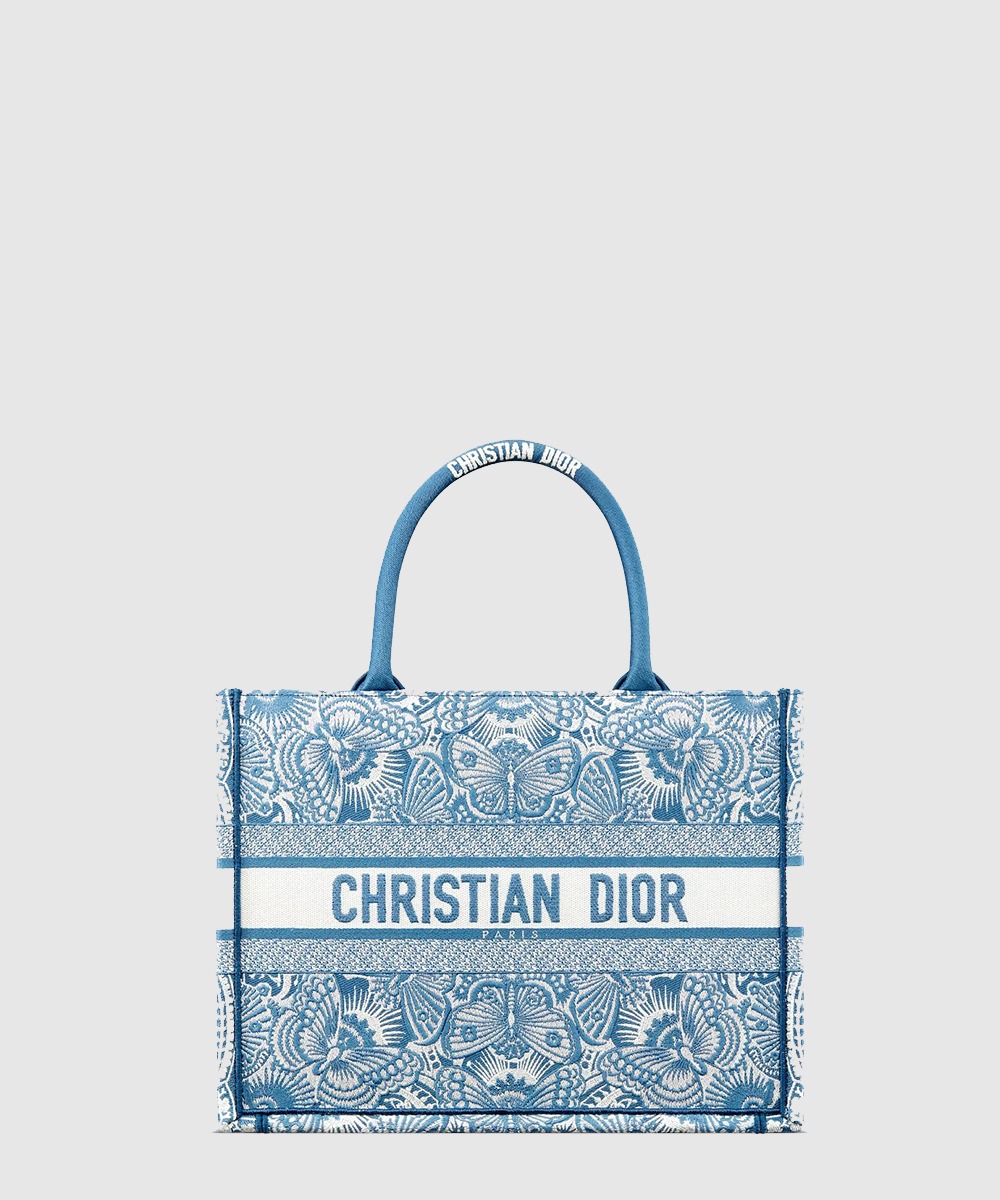 디올 북 토트백 미듐 M1296