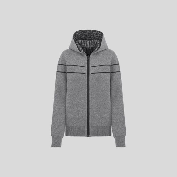 디올 리버서블 후드 가디건