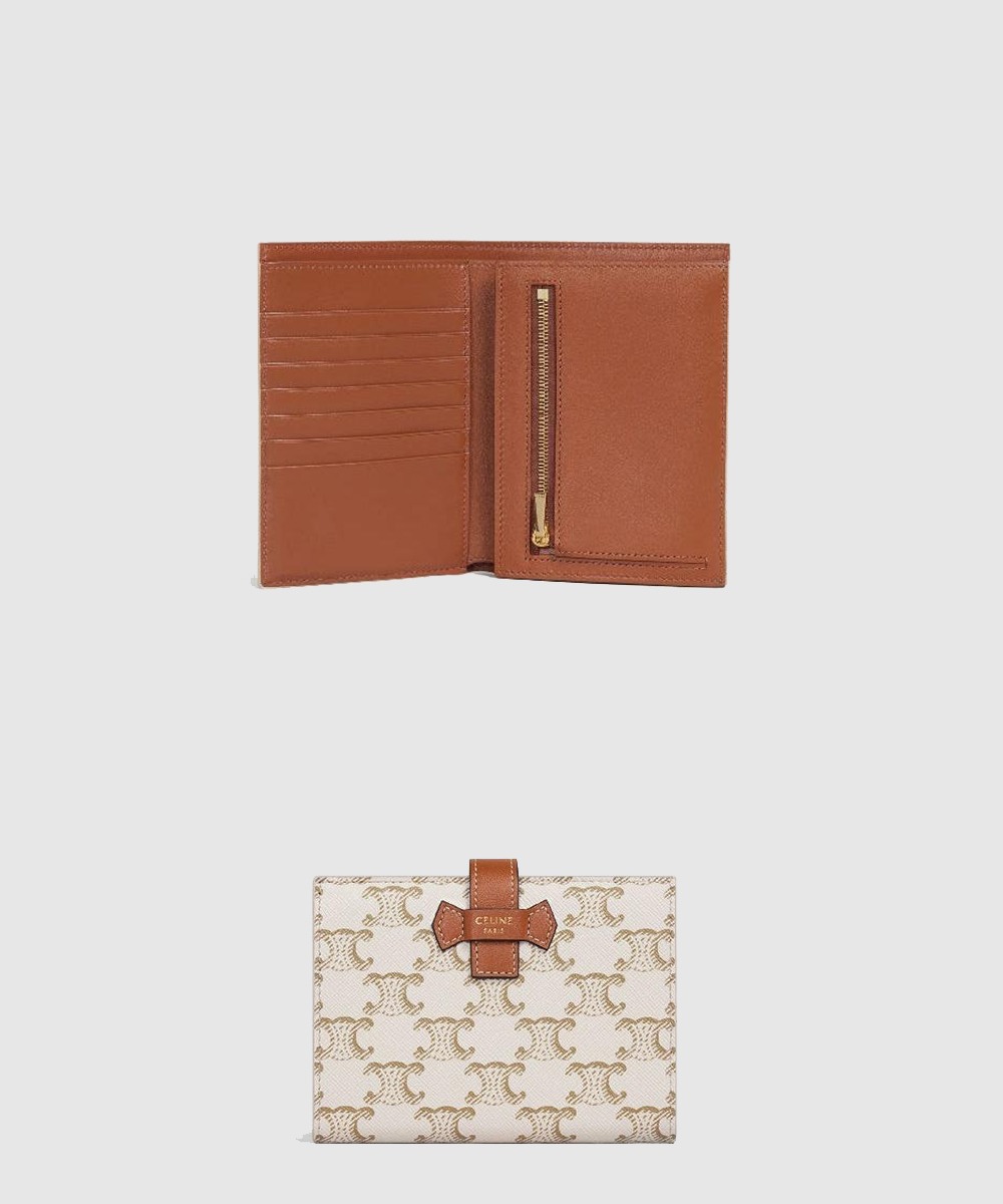 셀린느 스트랩 미디엄 반지갑 10B642