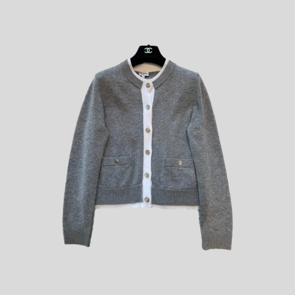 샤넬 니트 가디건