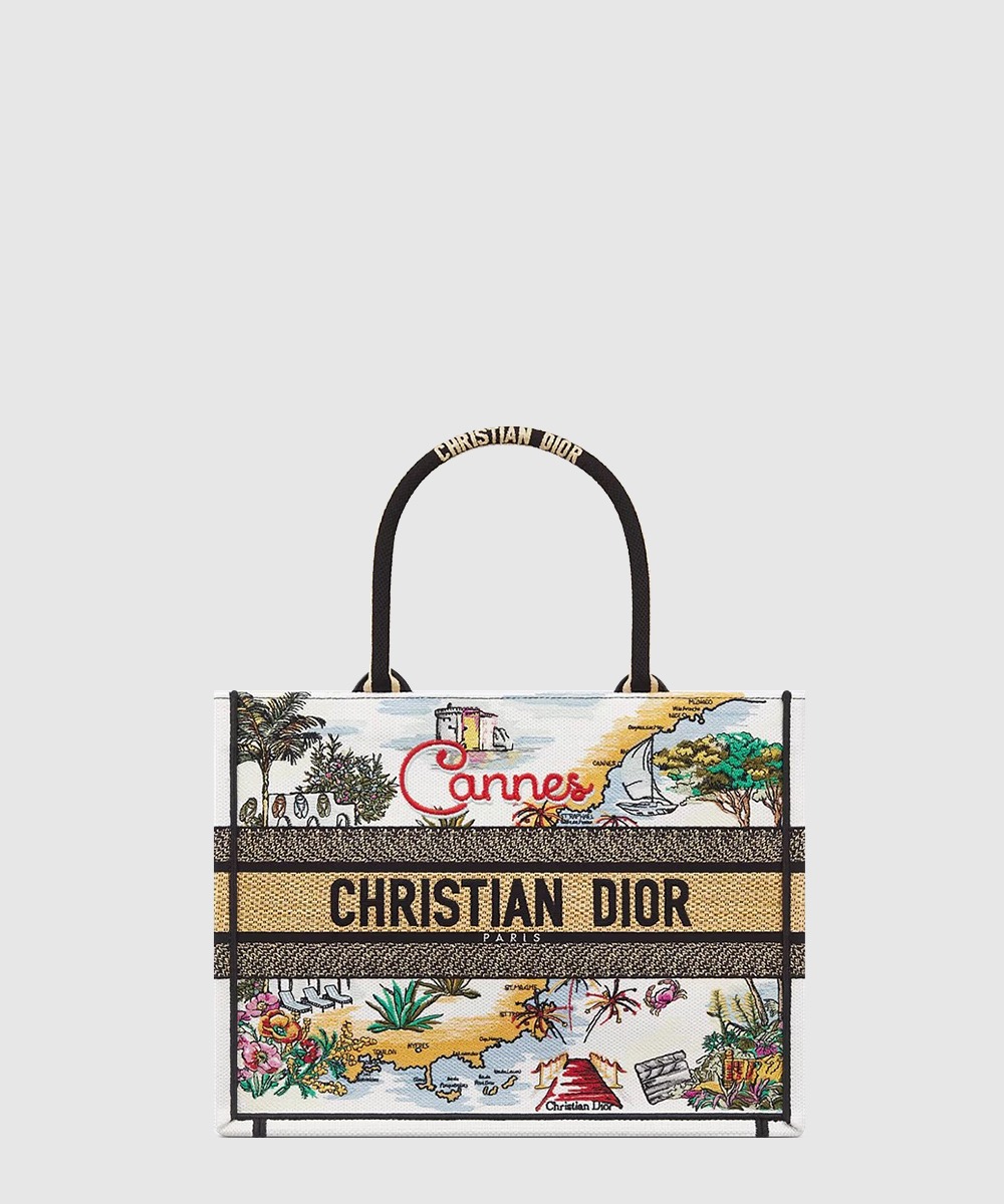 디올 북 토트백 미듐 M1296