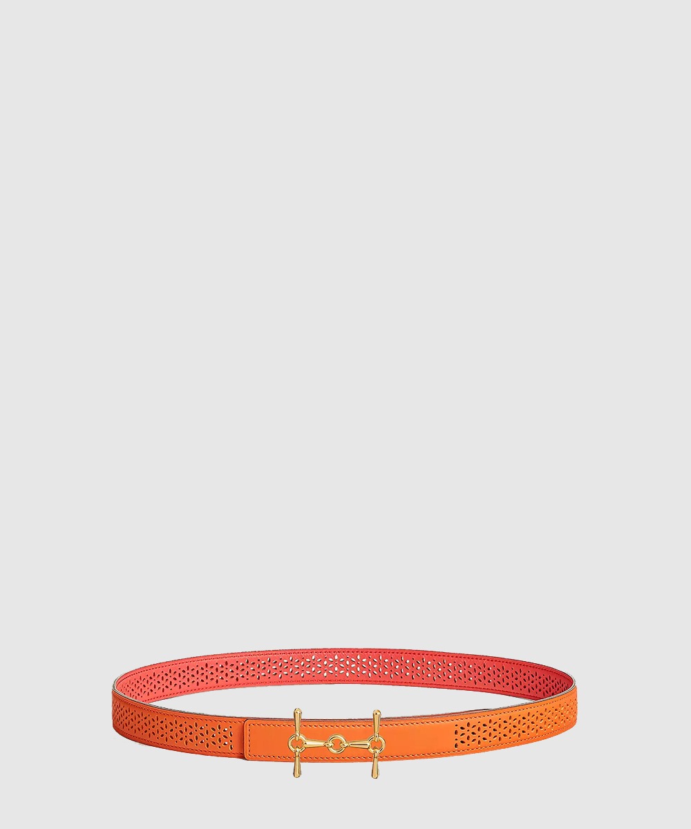 에르메스 H Equestre 버클과 가역 벨트